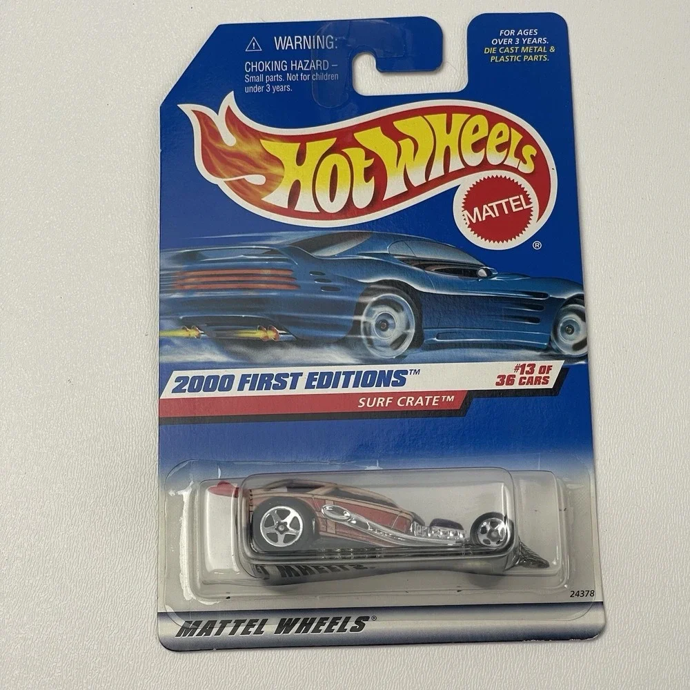 Mattel Hot Wheels 2000 First Editions Surf Crate 073 Hot Rod 13 of 36